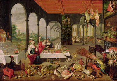 Allegoria del gusto da Jan the Elder Brueghel